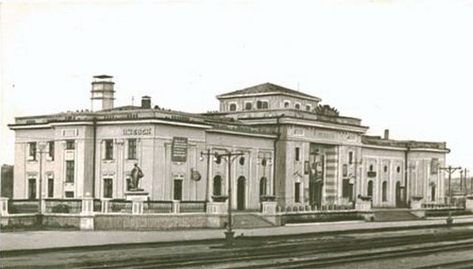 Ижевский железнодорожный вокзал.