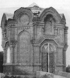 Каракулино. Каменная часовня в честь Св.Николая. Поставлена в 1907 г.