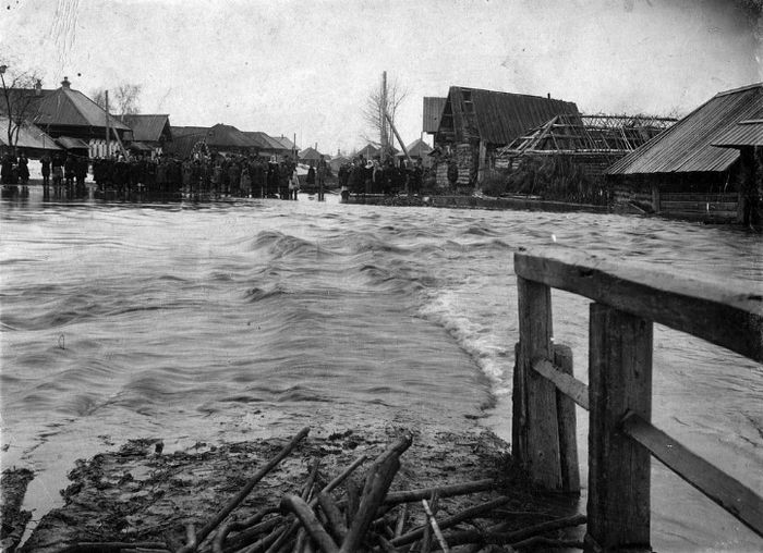 Большое наводнение в Сарапуле. 1931 год.