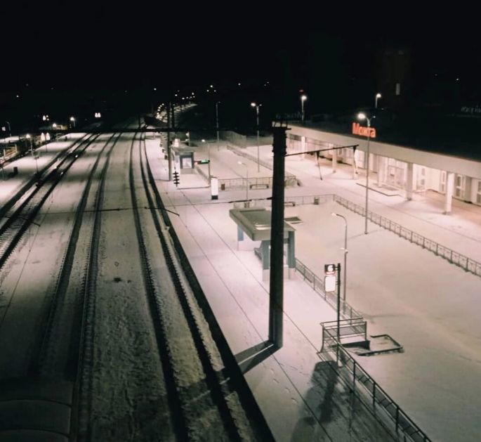 Вокзал "Можга". Фотография: olesia_cheburova. 2020 год.