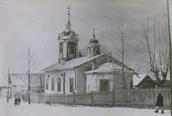 Церковь на ул. Пугачёва, бывший мужской монастырь. Ижевск. Разрушена.