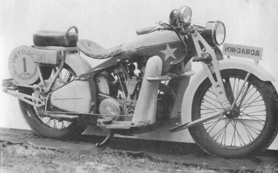 Мотоцикл ИЖ-3.