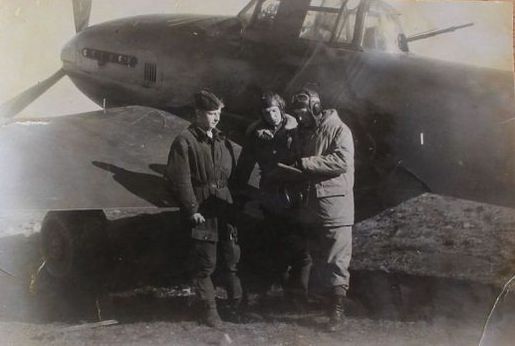 Дважды Герой Советского Союза летчик Кунгурцев Евгений Максимович.