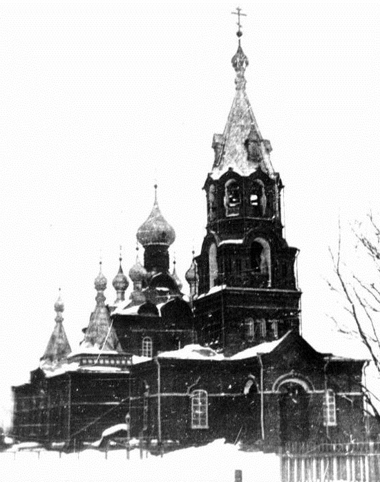 Церковь Покрова Пресвятой Богородицы, Ижевск, в Заречной части. 1914 год.