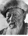 Казахский народный поэт Джамбула Джабаев.