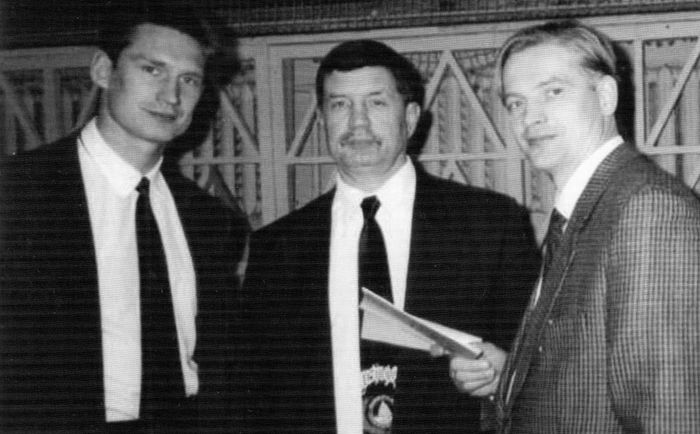 Сергей Чибирев, Тадеуш Касьянов и Александр Богданов.