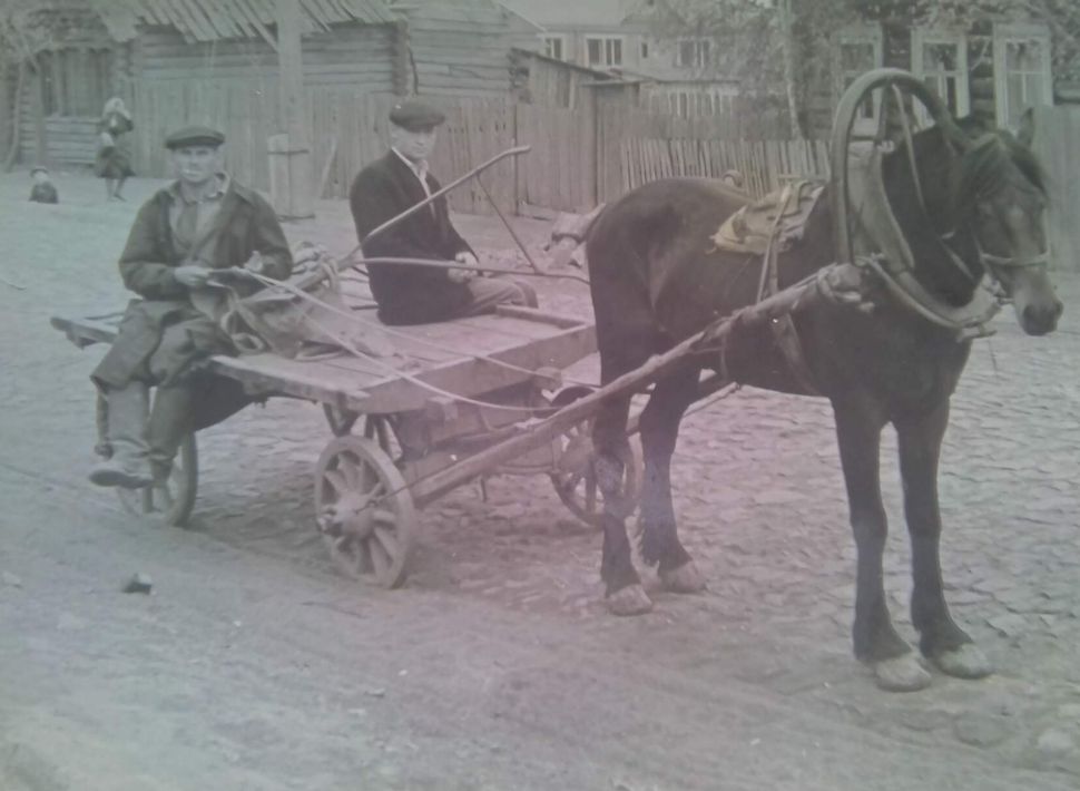 Ижевск. Восточный поселок. Фото начала 50-х годов. Из семейного архива Натальи Телицыной.