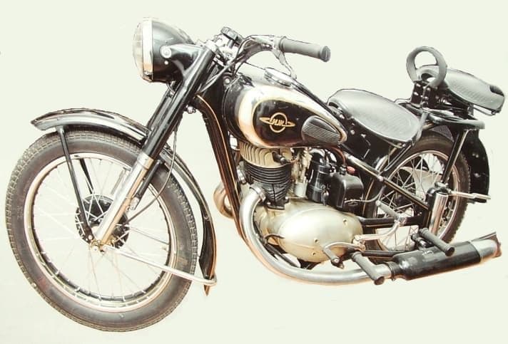 Мотоцикл ИЖ-49. 1951 г.