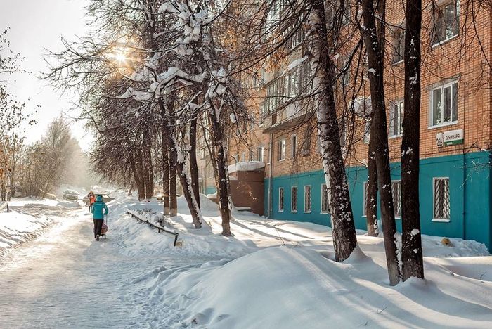 Улица 9 января в день 9 января 2017 года. Фото: Н.А.Глухов.