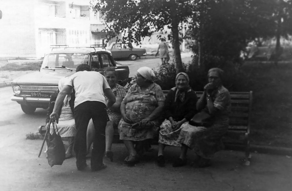 Улица Ворошилова в 80-ые годы. Ижевск.
