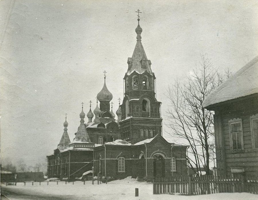 Первая деревянная Церковь в Покровской Слободе