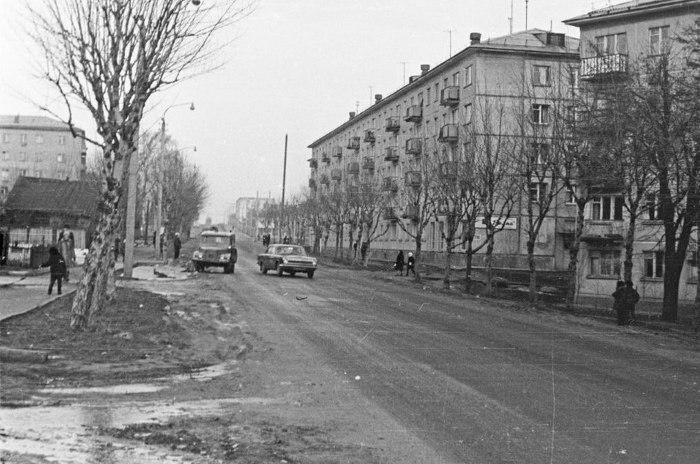 Улица Коммунаров 230. Ижевск. 1970-е годы.