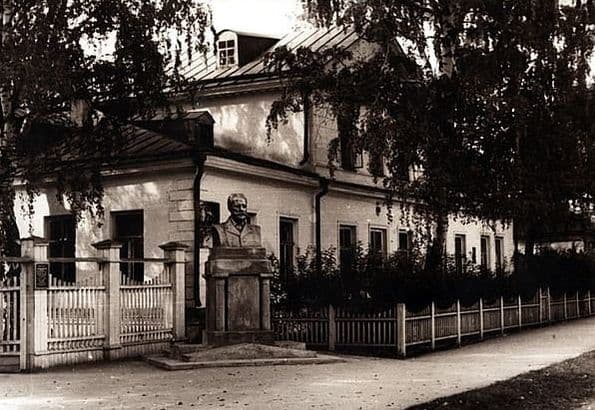 Дом-музей П.И. Чайковского, 70-ые годы. Воткинск.