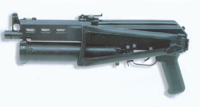 Пистолет-пулемет Бизон-2.