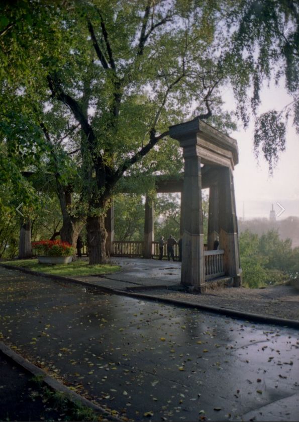 Ротонда в 1999 году. Ижевск. Летний сад. Фото: Андрей Князев.