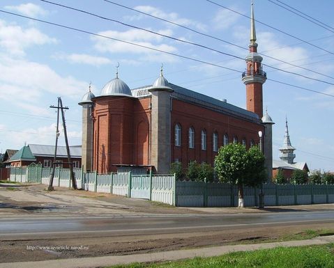 Улица Азина,  Ижевская  соборная мечеть.