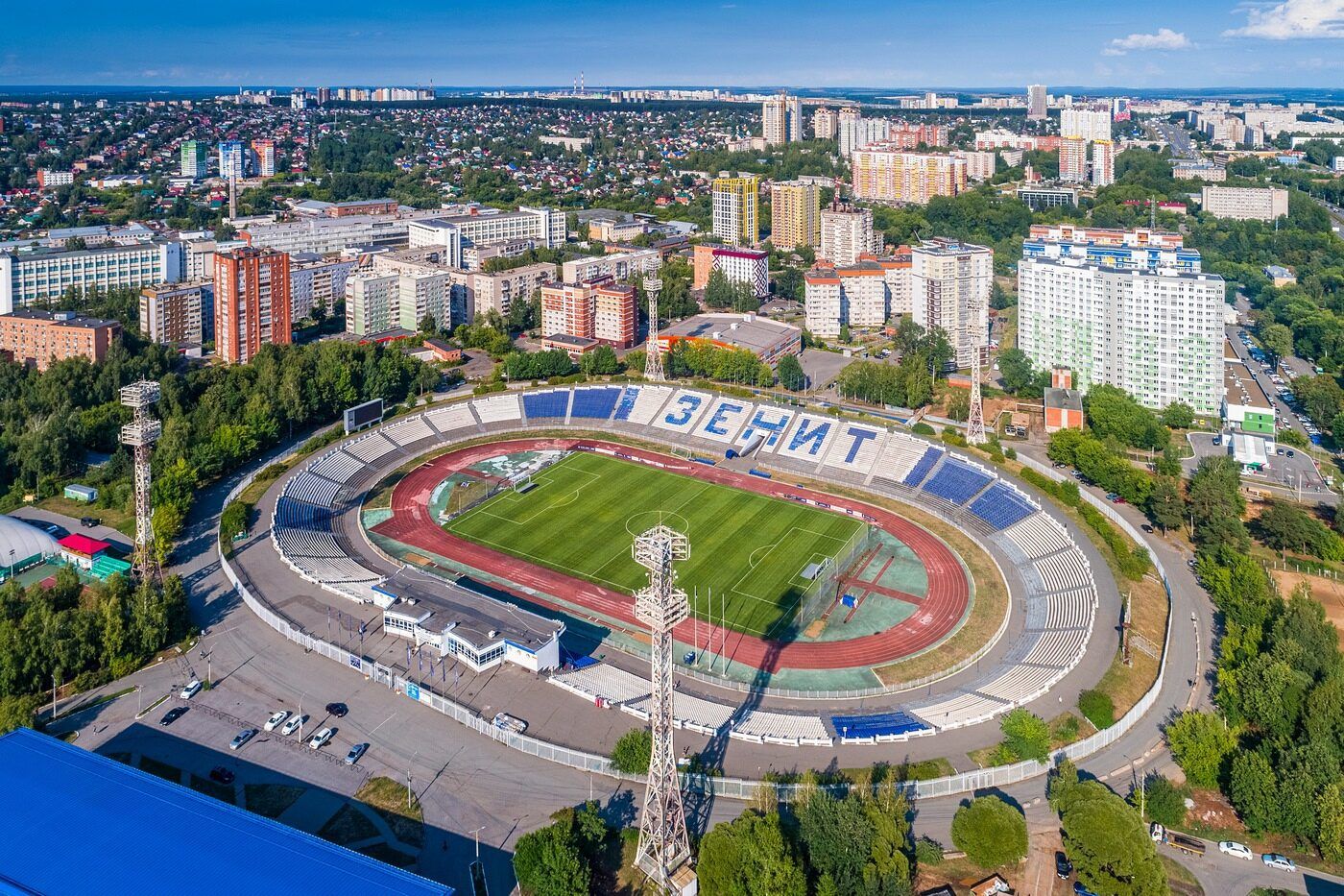Стадион "Зенит". Ижевск. 2021. Кирилл Здоров.